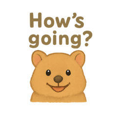 Quokka wallaby Basic English