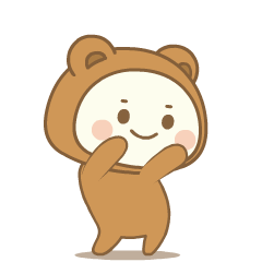 Cute Bear 2 : Pop-up stickers
