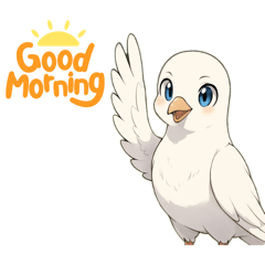 Animal Stamp White Pigeon EditionEngVr