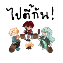 Quirky gang of three magician - Airomem