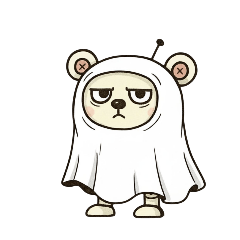 Robot-Bear(Helloween Ghost Ver.)