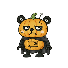 Robot-Bear(Helloween Jack-o-LanternVer.)