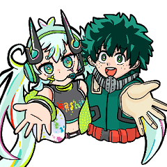 大好き詰め込んだ☆ヒロアカスタンプ