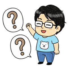 毎日がんばるさんスタンプ2休日編