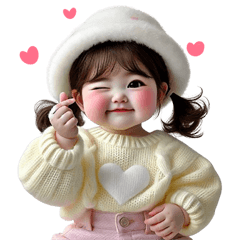 ❤️ตุ้ยนุ้ยน่ารักผมเปีย5❤️