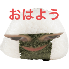 変な食べ物スタンプ