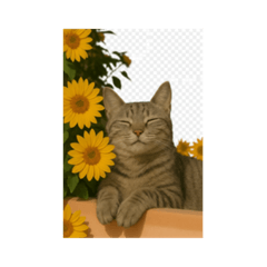 My beloved cat, Mii-chan