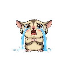 【いろんなポーズのフクロモモンガ】