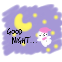 little ghost stamp