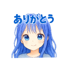 Fairly easy to use blue hair