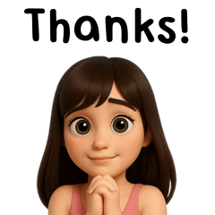 Pretty Girl Sticker Eng