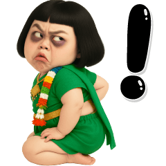 หน้าตลก มิส 65 ฮาโลวีน (No text)