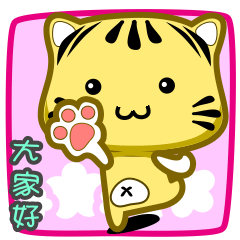 可愛條紋小貓貓!!!CAT75