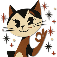 motto's Retro Stickers