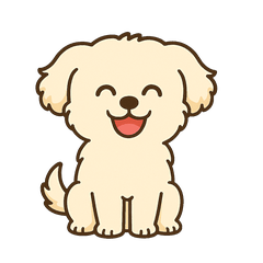 Cute Dog Moka Funny Stickers ver1.1