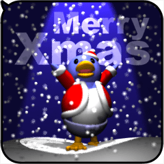 Penguin in the snow 2 (pop-up)