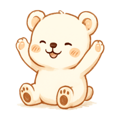 A Polar Bear's Gentle Everyday Life