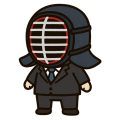 Kendo Salaryman Daily & Polite Stickers