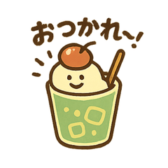 Retro Cafe Drinks Sweets