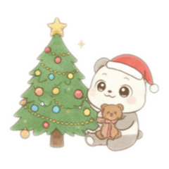 pandakun and pandachan(Christmas)