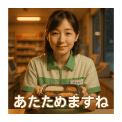 A Warm Smile at the Winter Store