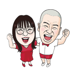 あかねさすのスタンプ