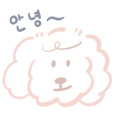 雲朵狗狗的實用韓語