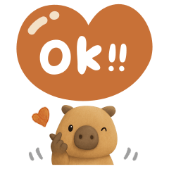 <療癒小豚豚>OK！♡ ♡