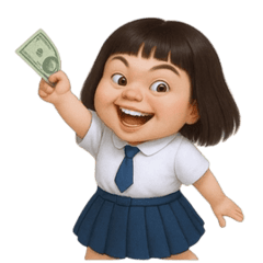 搖搖晃晃的小女學生們 (ANM)