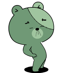 Zombie Bear 3 : Animated Stickers