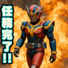 架空の特撮ヒーローの日常【戦隊・正義】