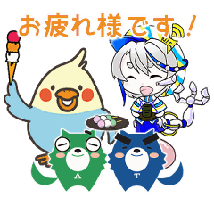 東外大・電通大・農工大連携動くスタンプ