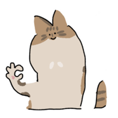 ゆるゆるのねこさん