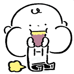 だびくん。（おなら）