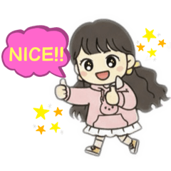 Fairy Dream Girl Stickers