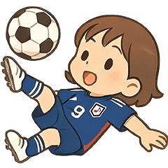 サッカーやフットサルクラブ用のスタンプ