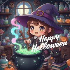 かわいいハローウィン用ラインスタンプ