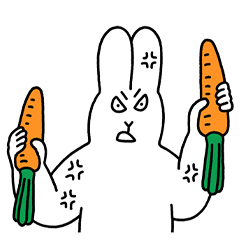 暴躁的白兔人 2