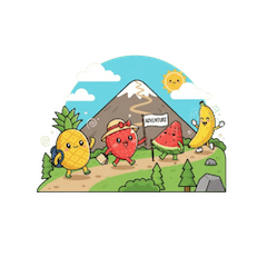 Fruity Life Stickers Vol.1