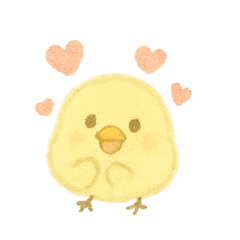 Cute bird hiyoko