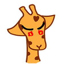 A broken giraffe