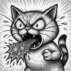 The Sparkle-Breath Cat