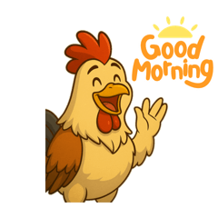 Animal Sticker Chicken EditionEngVr