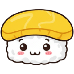Tammy's Sunny Sushi Stickers