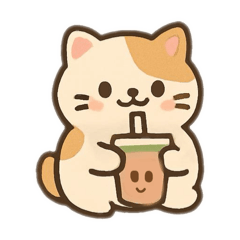 Cute Animal Sticker Set 01