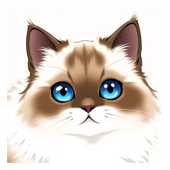 Cute pet Himalayan