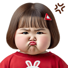 Chubby Girl Funny face159(MINI)EN