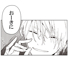 Panda character Sticker