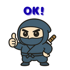 Serious but Clumsy Ninja