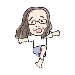 The bushy-haired guy with glasses